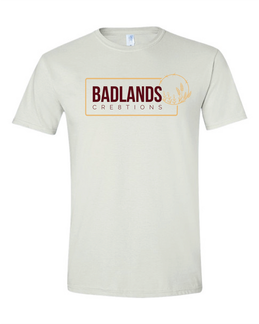 White Badlands Tee